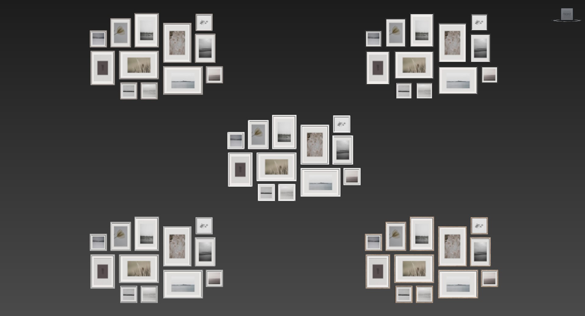 3D Model Frames Picture - TurboSquid 1664900