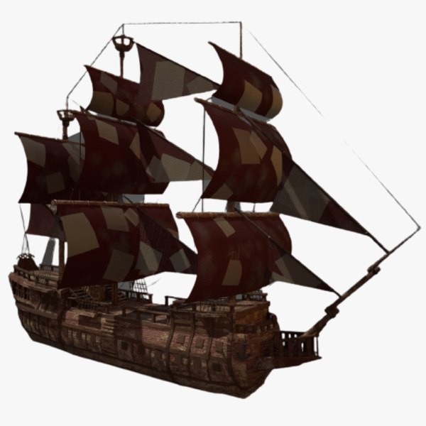 Pirate Ship 3D model - TurboSquid 1822272