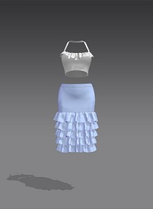 Boho Outfit for SecondLife