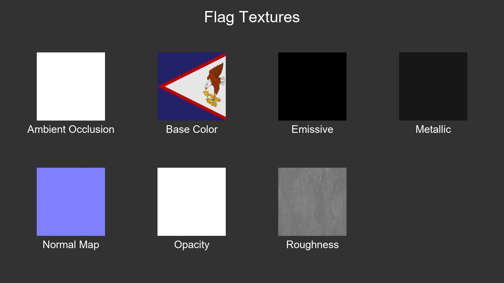 USA States american samoa Cloth Flag Wall Mount Animated Loop 3D model https://p.turbosquid.com/ts-thumb/A5/79sGBg/po/flag_textures/png/1771476258/1920x1080/fit_q87/810c3f406b8a3615b6d804bac13445ecada7fcb1/flag_textures.jpg