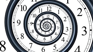 Time spiral animation