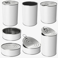 Aluminum Tin Cans Collection