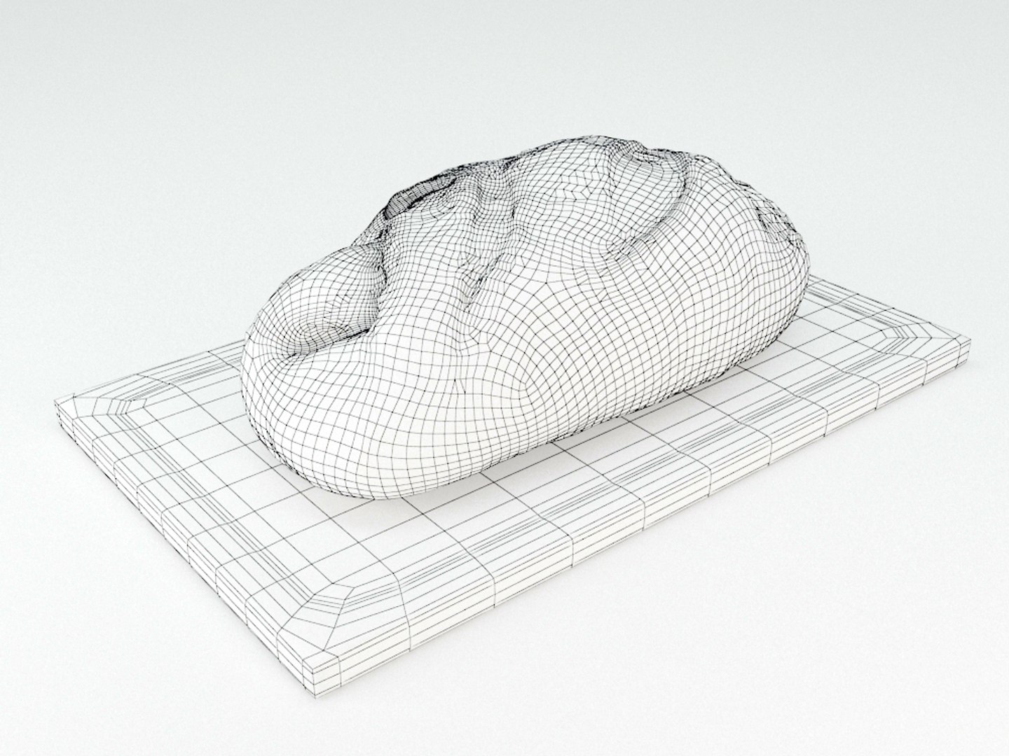 3d bread resolution model