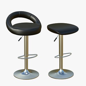 Stool Chair V167 3D model