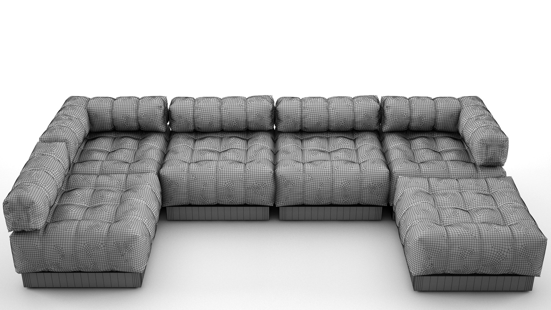 3D HProbb Modular Sofa model - TurboSquid 1881837