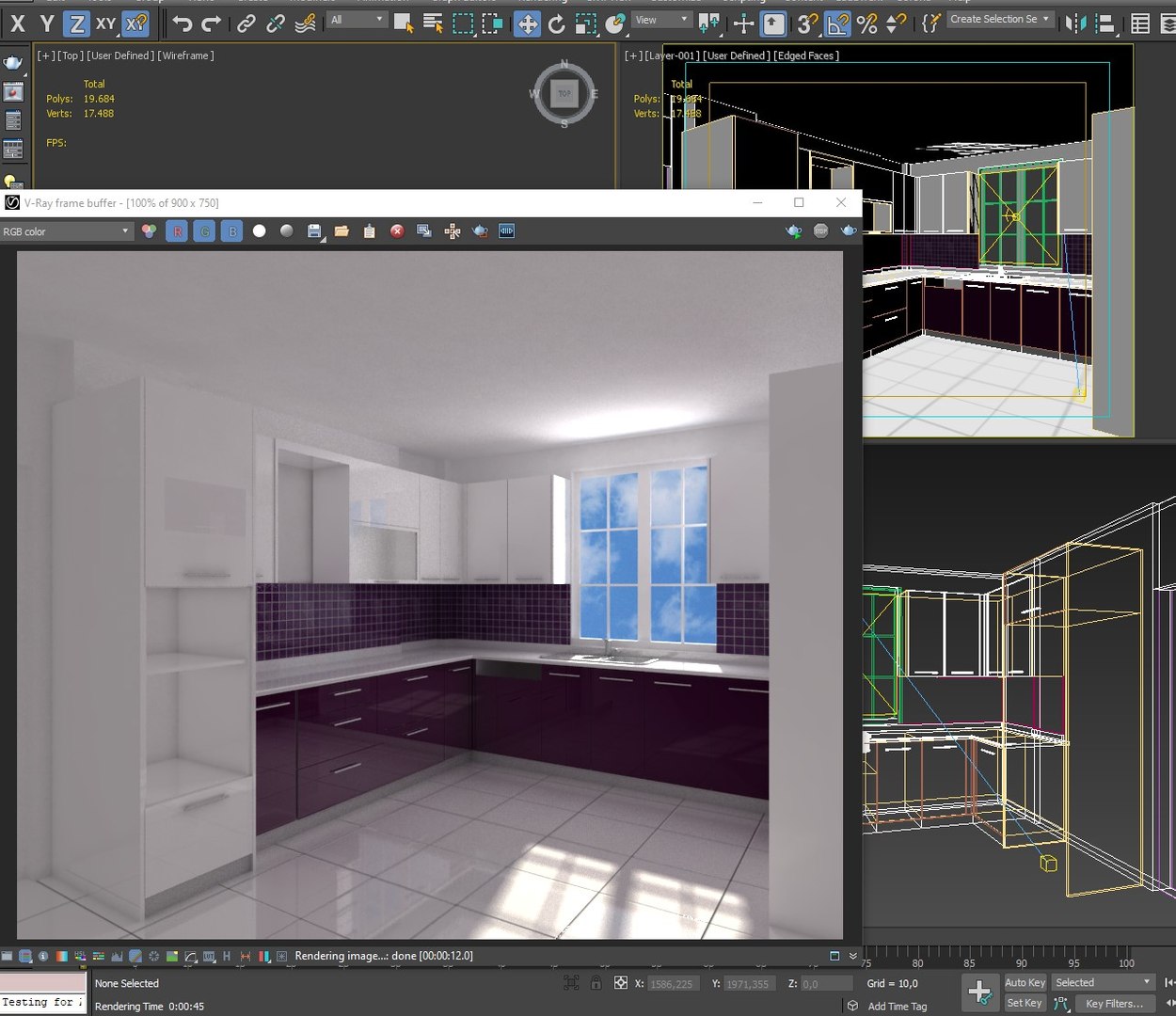 3d basic kitchen