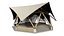 BAMBOO CANOPY GEODESIC TENT BAKED