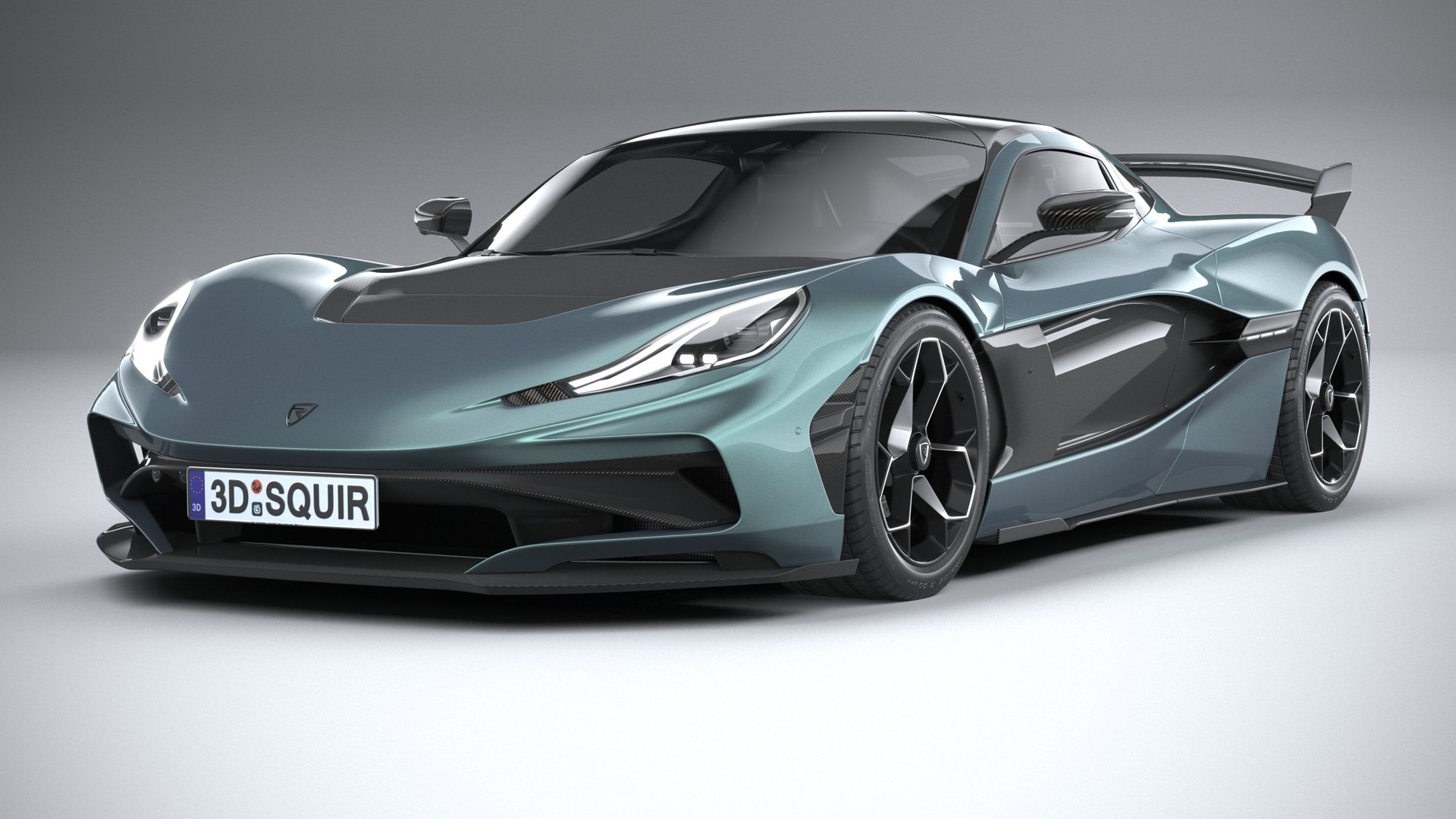 Rimac Nevera R 2025 3D Model - TurboSquid 2282352