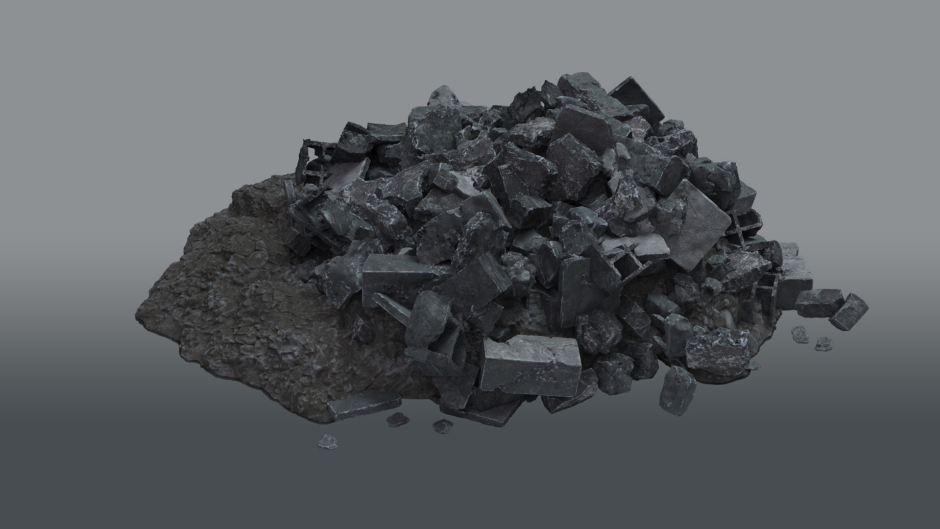pile rubble debris model https://p.turbosquid.com/ts-thumb/A5/Ng9TER/8ayWWNG0/rubble2/jpg/1500489149/1920x1080/turn_fit_q99/864459d9925b33b7590e8e85bf7abcb9b2692f3f/rubble2-1.jpg