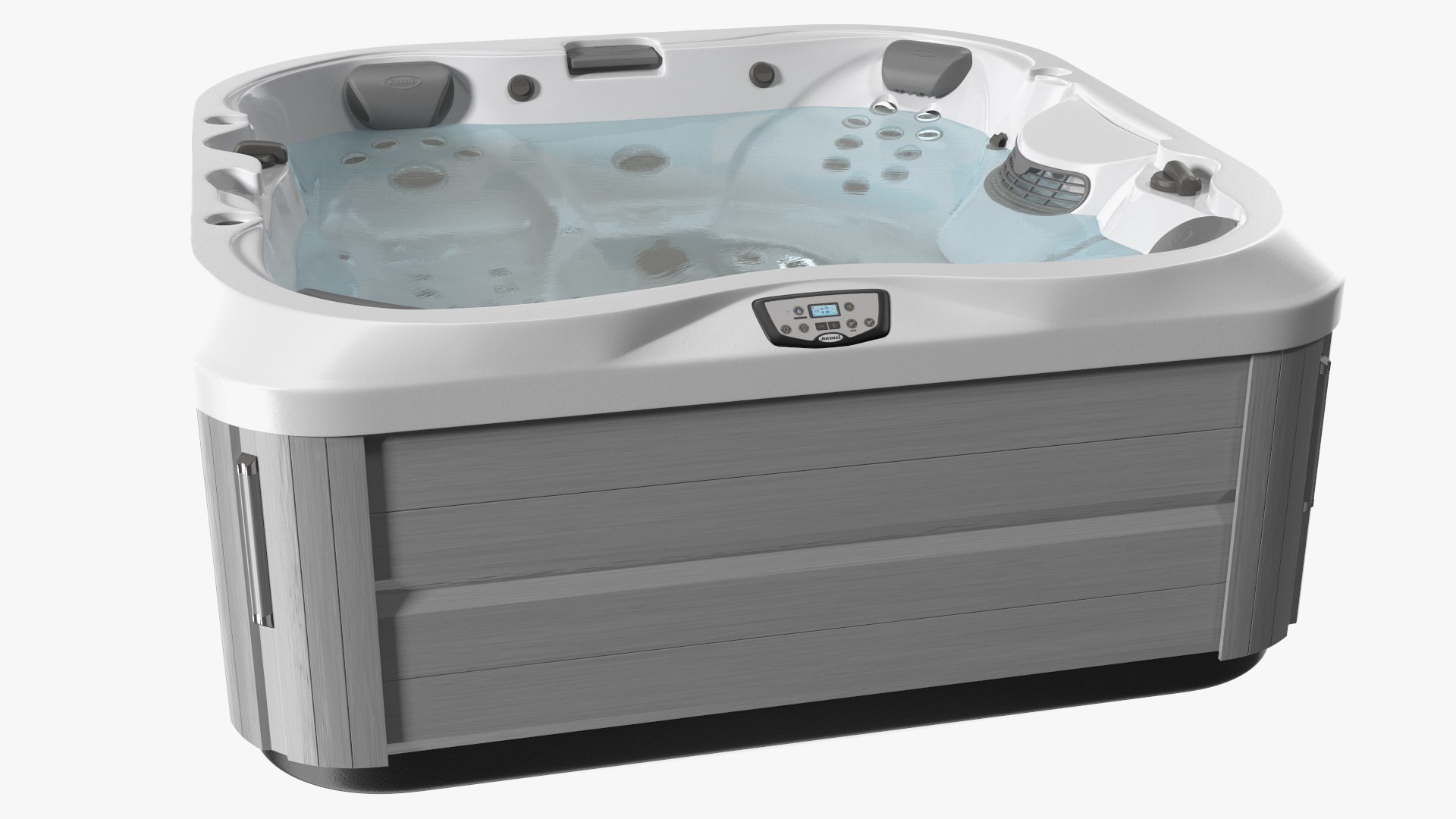 Jacuzzi J 335 Hot Tub White With Water 3D Model - TurboSquid 1728127