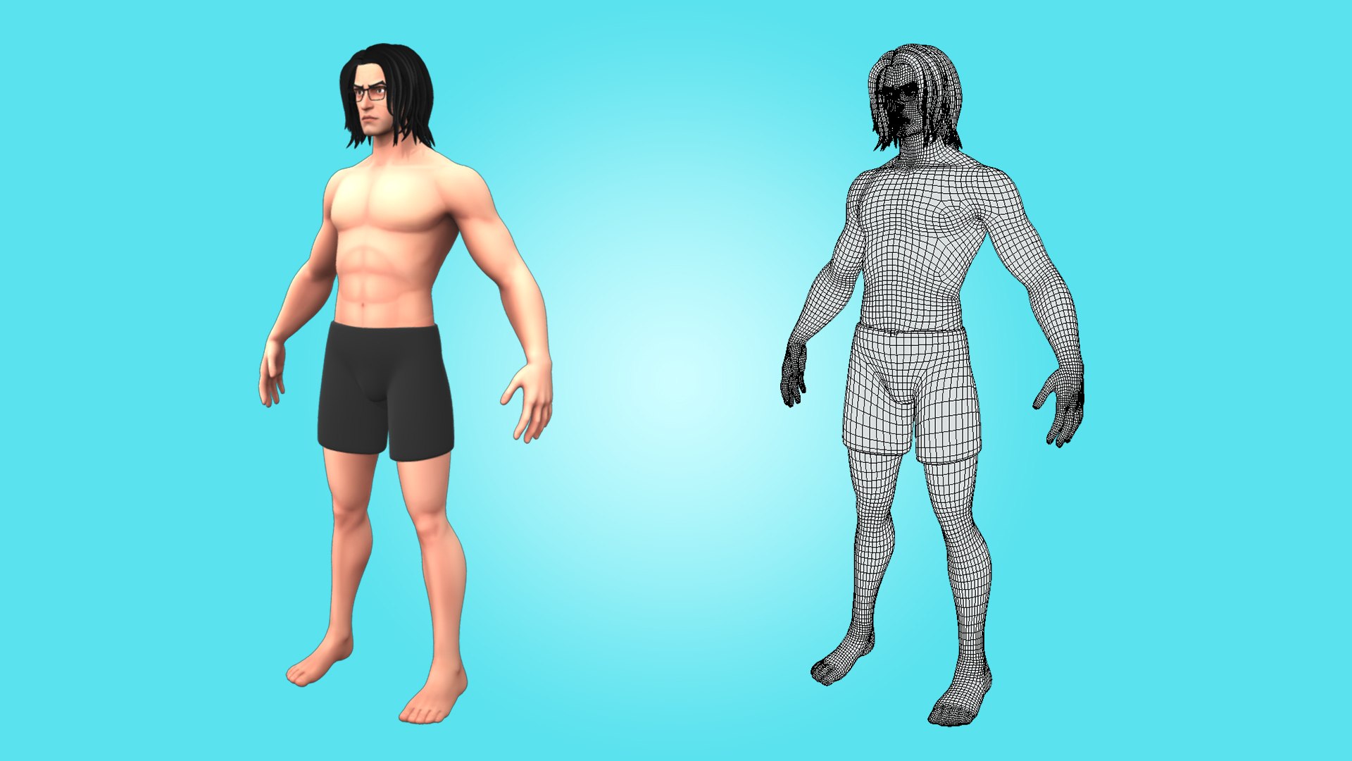 Willy Male Base Mesh Cartoon Character Model Turbosquid 2096785