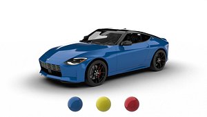 Nissan Z 2023 3d model