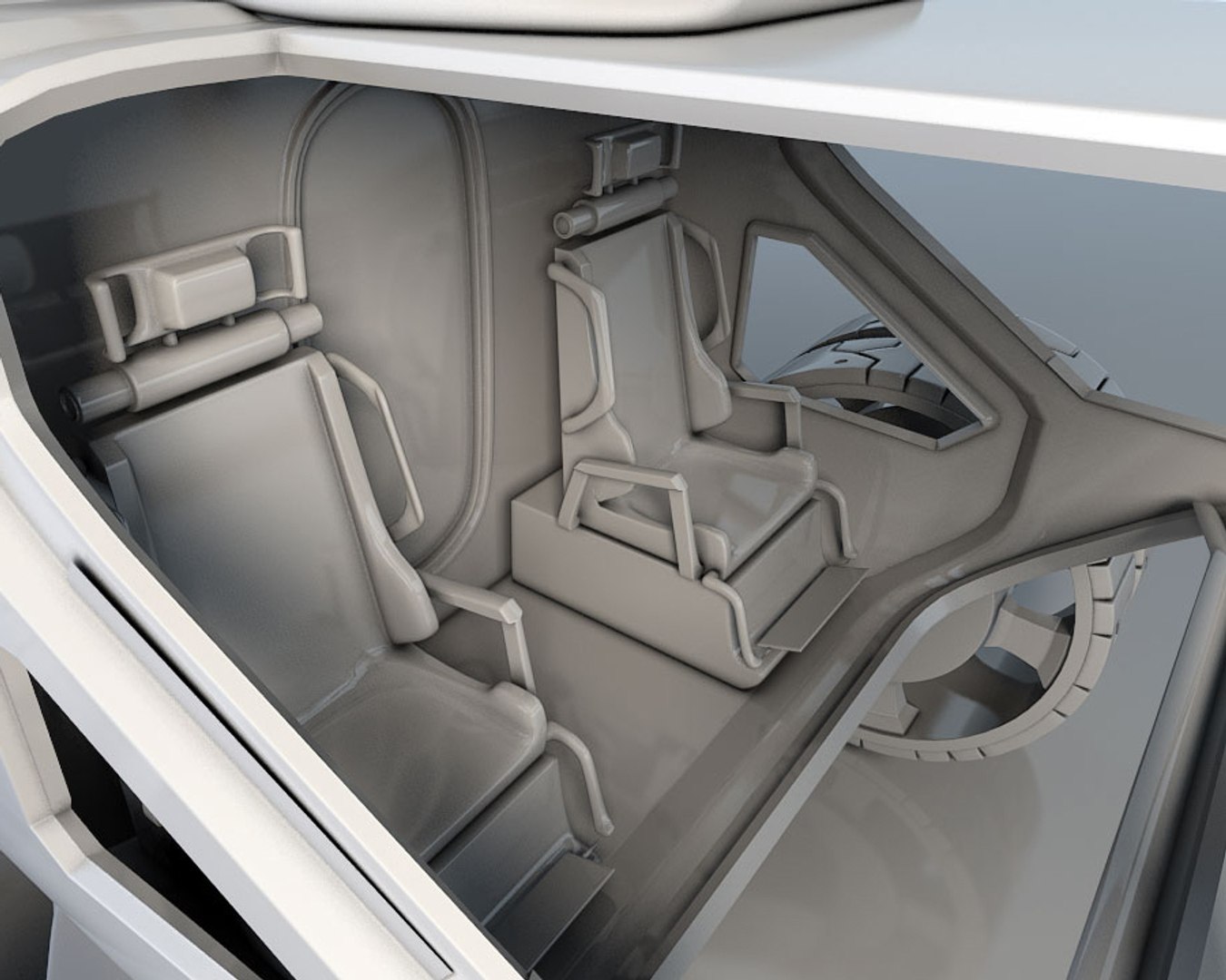 3d Mars Surface Rover