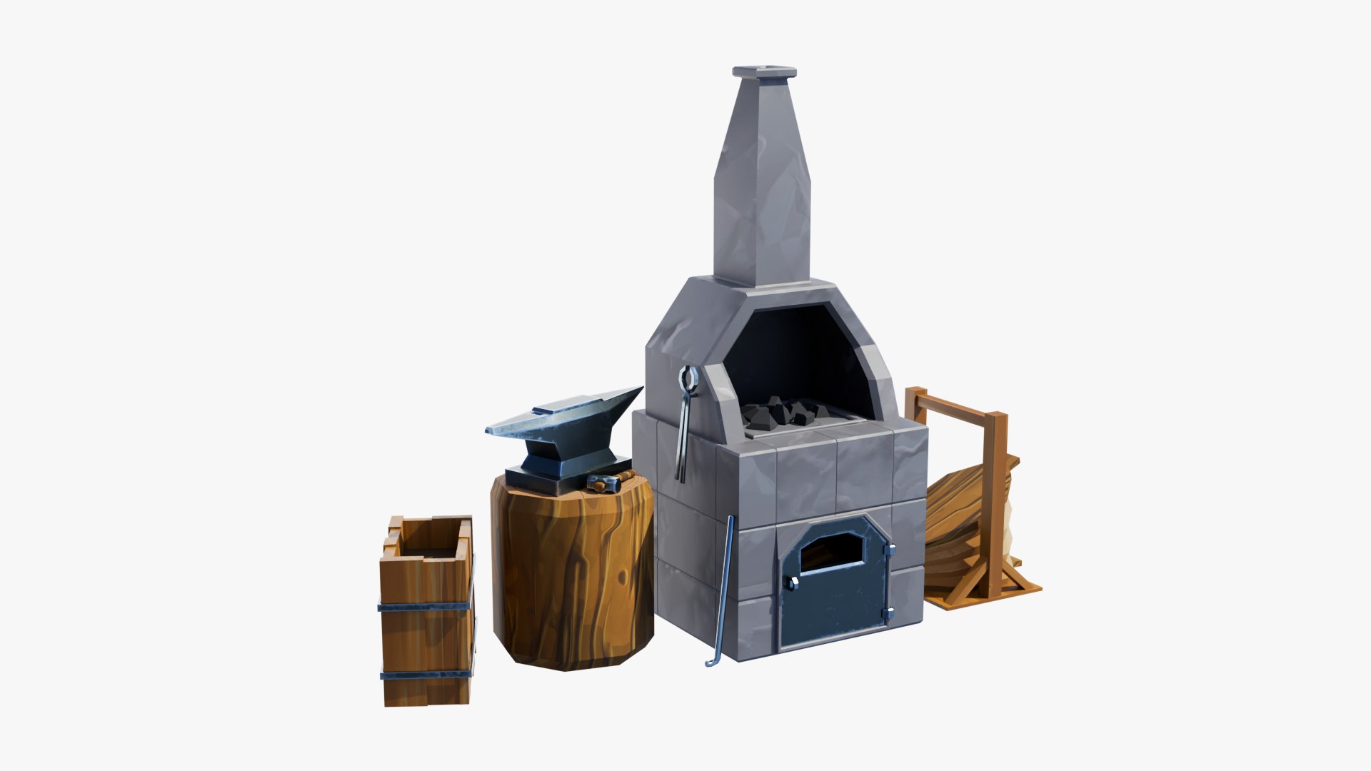 Stylized Workshop Pack – Forge, 2x Workbenches &amp; Alchemy Table 3D model https://p.turbosquid.com/ts-thumb/A5/bCmFIc/E8/222/png/1772626140/1920x1080/fit_q87/81528166da00ce70003c7c245efd9194dda74ea0/222.jpg