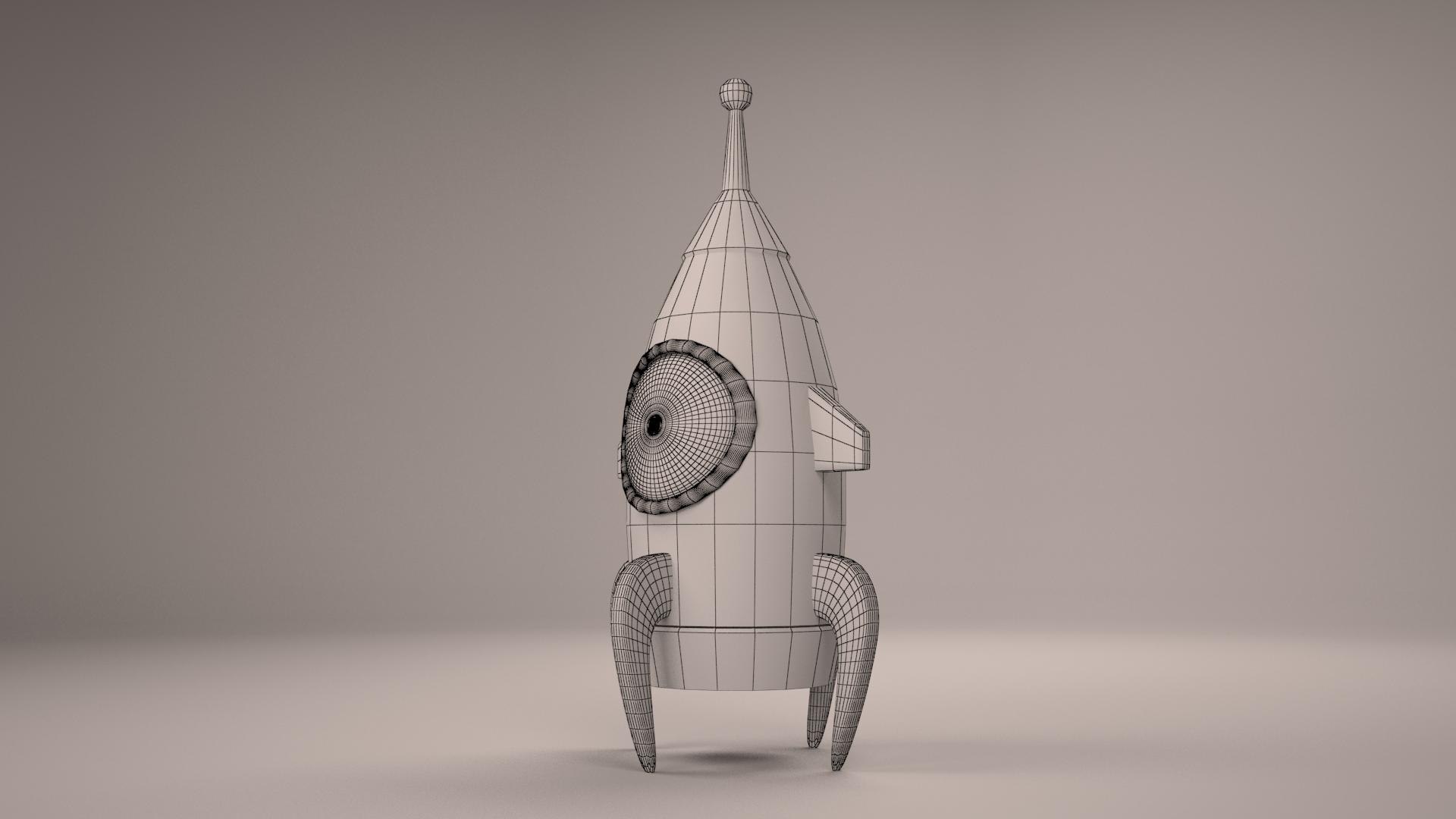 Rocket 3D Model - TurboSquid 2344017