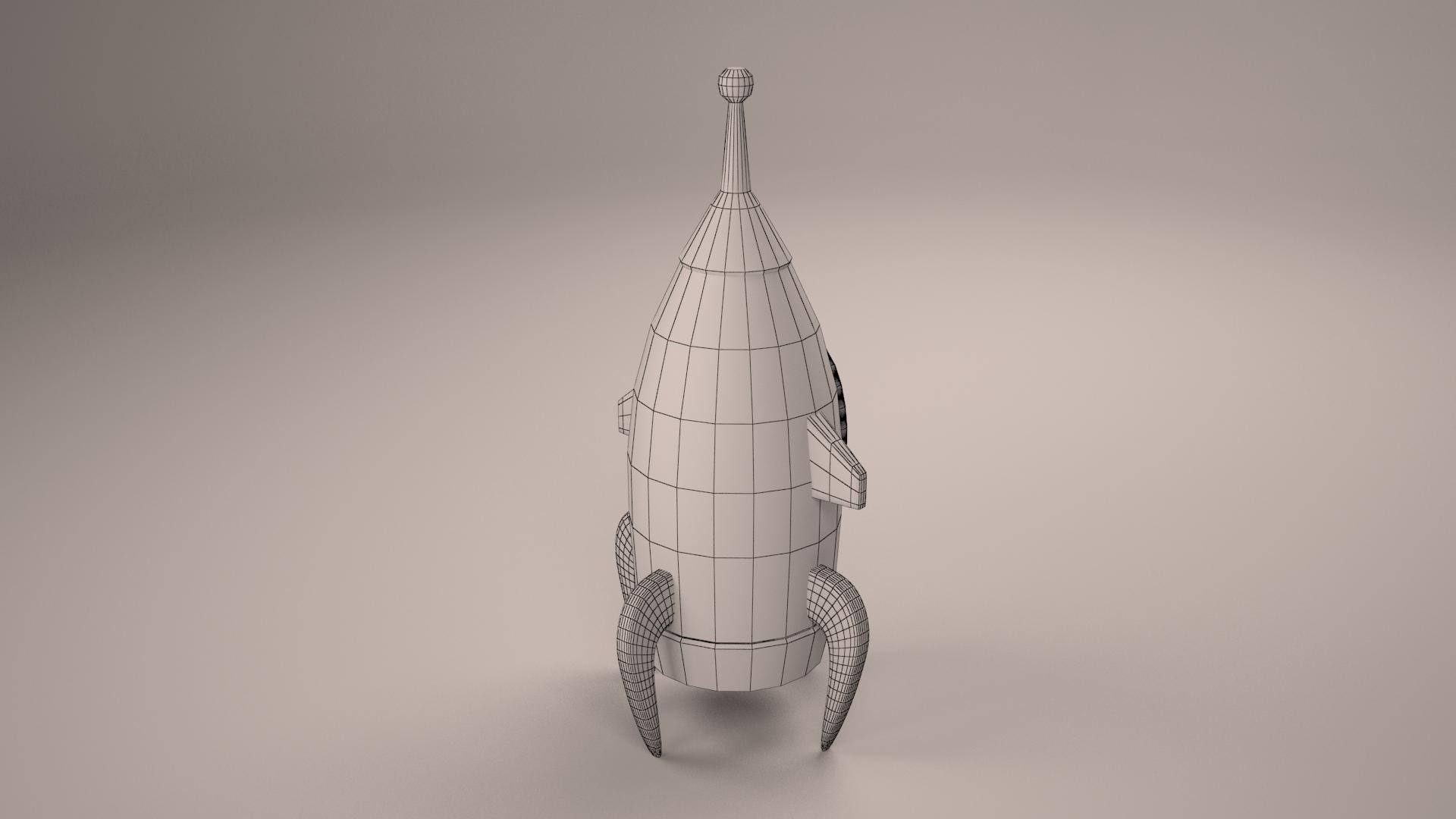 Rocket 3D Model - TurboSquid 2344017
