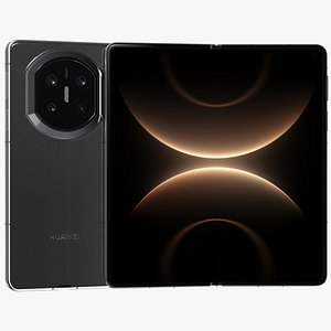 3D Huawei Mate X7 Obsidian Black