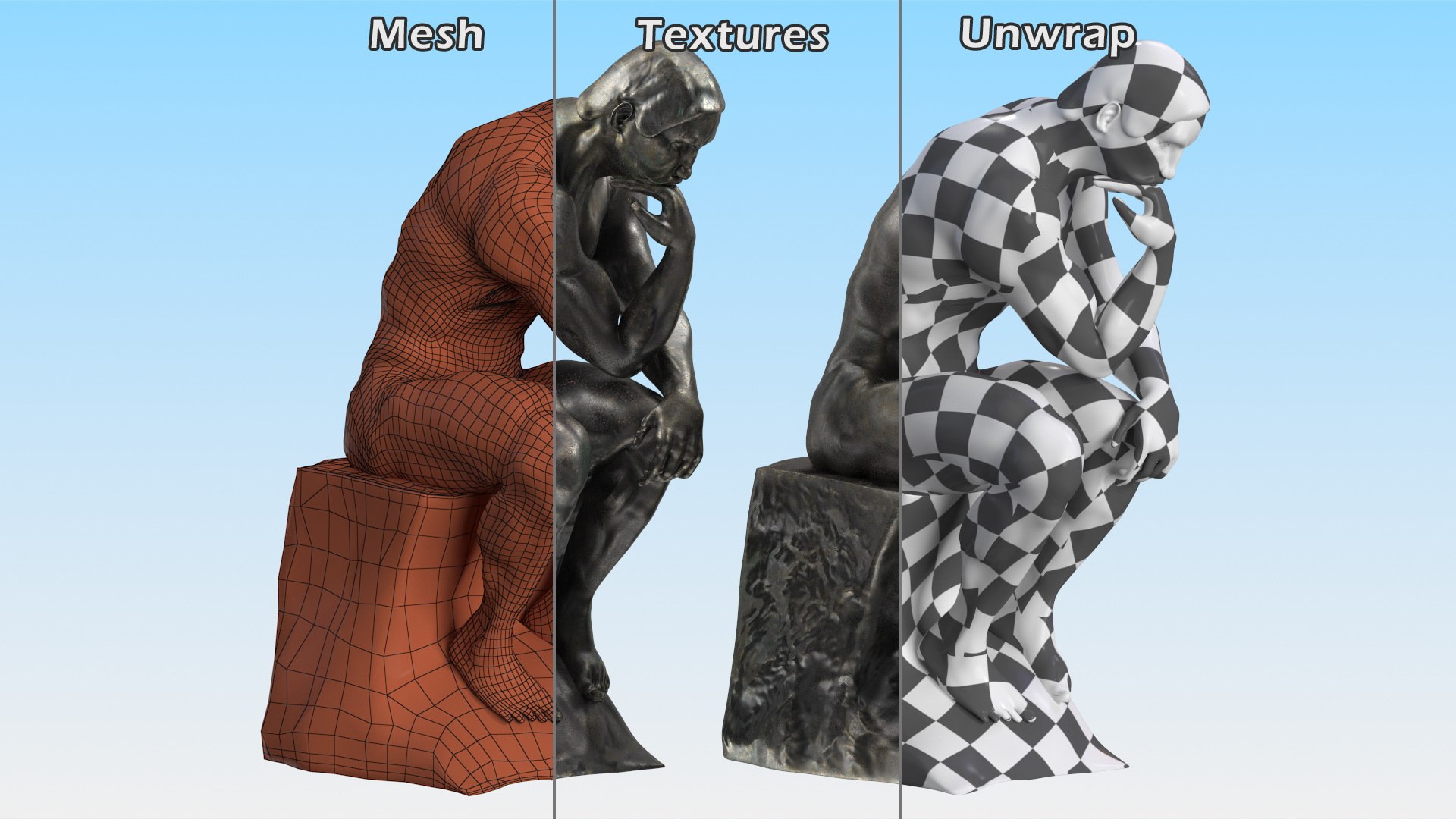 Bronze Sculptures Collection 9 3D model https://p.turbosquid.com/ts-thumb/A5/m3LW0Z/Q7/bronzesculpturescollection9c4dmodel018/jpg/1678089978/1920x1080/fit_q87/03e56aa27d0680949106d1fab8b1008bf4020e3c/bronzesculpturescollection9c4dmodel018.jpg