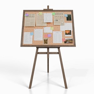 Customizable Wooden Cork Board - Rectangular Pin Notice Board