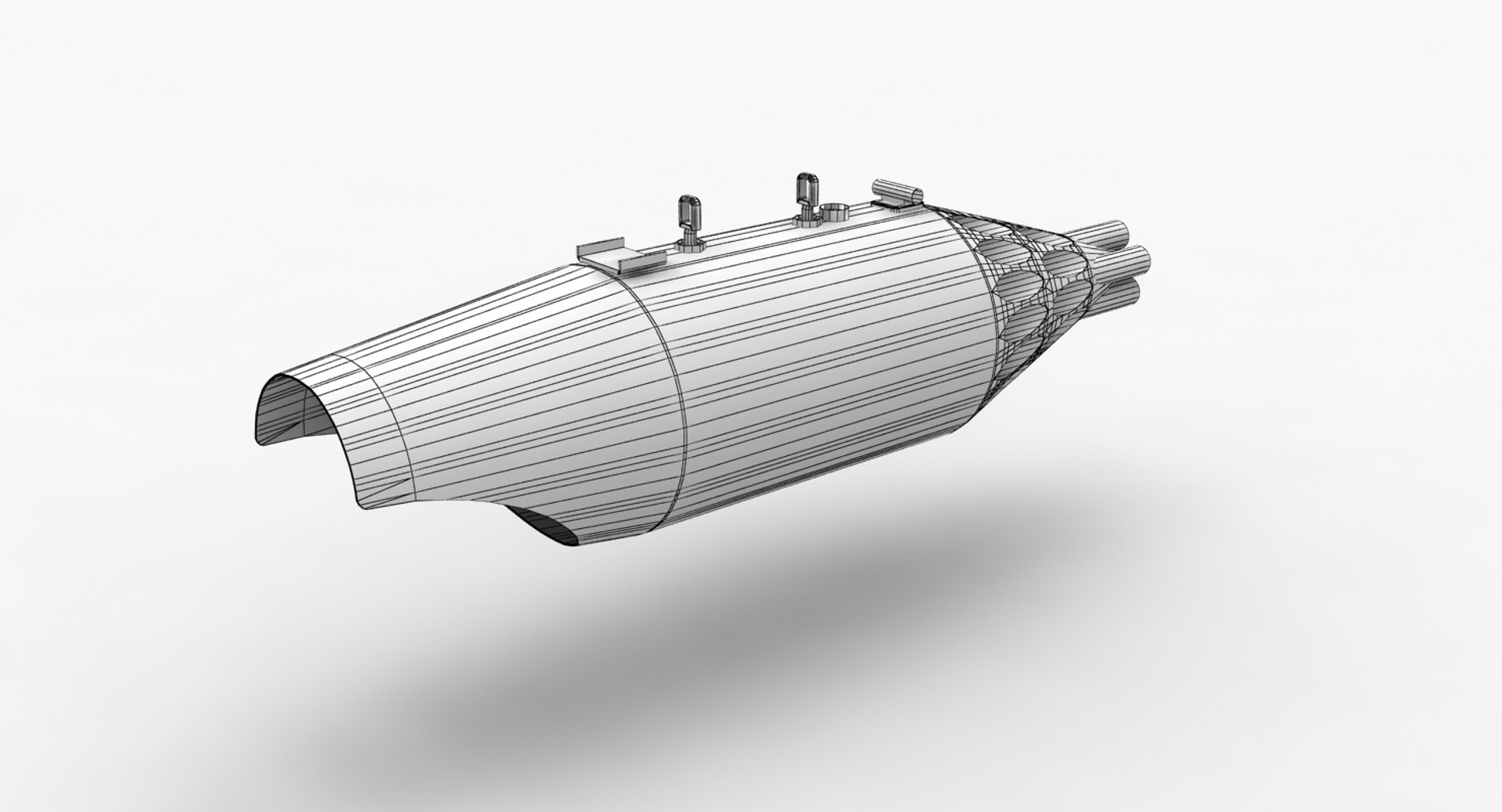 3D Rocket Launcher Ub-32a Ub-32a-24 Model - TurboSquid 1382819