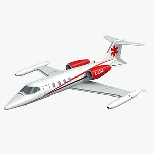 3D Learjet 36