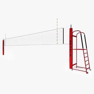 Volleyball net 01 3D