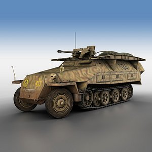 Sd Kfz 251 3d Models For Download 