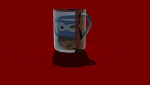 Mug Design for  coffee as well  as 3D printing model