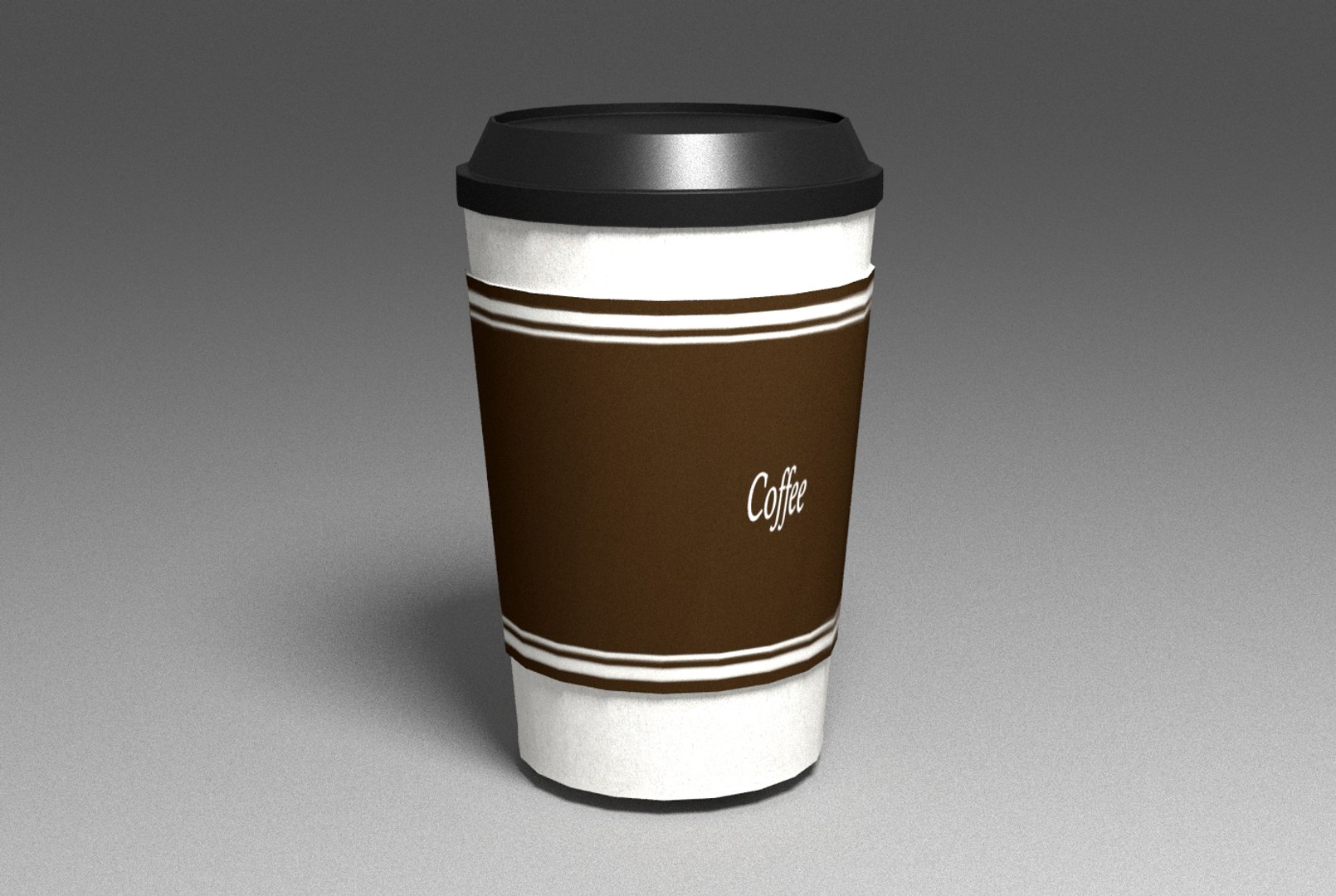 3D Cap Coffee Model - TurboSquid 1204147