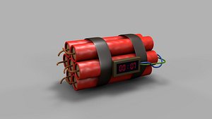 Electronic Dynamite Timer Bomb