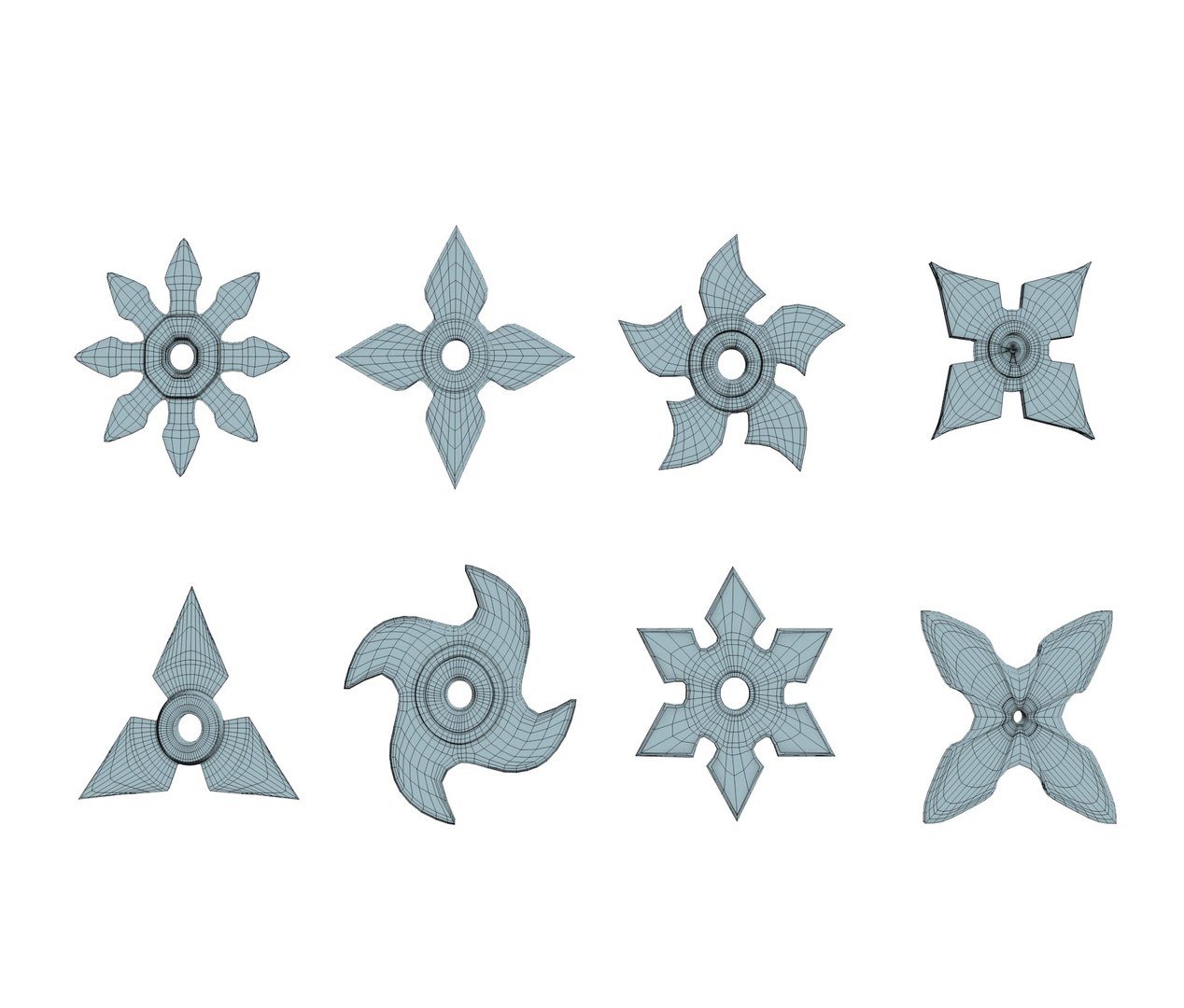 Vortex Pocket Ninja Star Set - Small Steel Ninja Stars Kit - Miniature  Metal Shuriken Pack