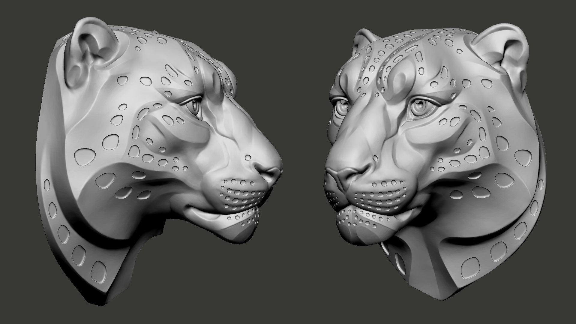 3D snow leopard spotted animal head https://p.turbosquid.com/ts-thumb/A6/IMKTLZ/DpJJTXW6/snowleopardheadspottedsculpturezbr02/jpg/1587138005/1920x1080/fit_q87/9783303944ef7889182b9bd09d38a66a06d585d9/snowleopardheadspottedsculpturezbr02.jpg