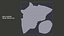 Snow Leopard Head Sculpture Spotted