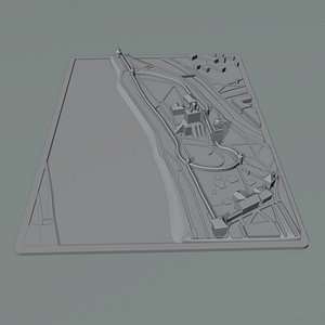 Dovmontov City for 3D Printing 3D model