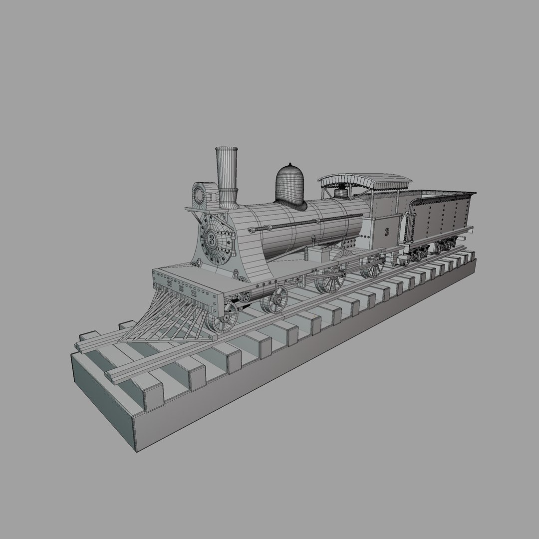 3D Locomotive - Tacna Modeled Model - TurboSquid 1660287