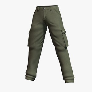 carhartt rugged cargo pant 3d model