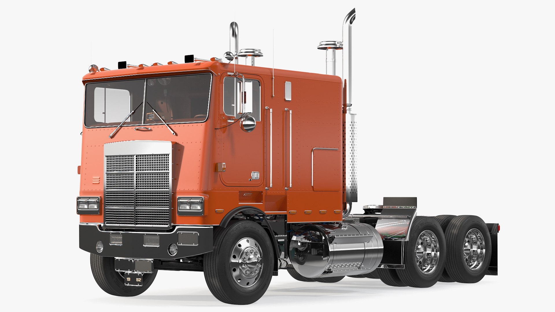 Trucks Collection 5 3D model preview