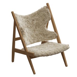 Knitting Lounge Chair 3D