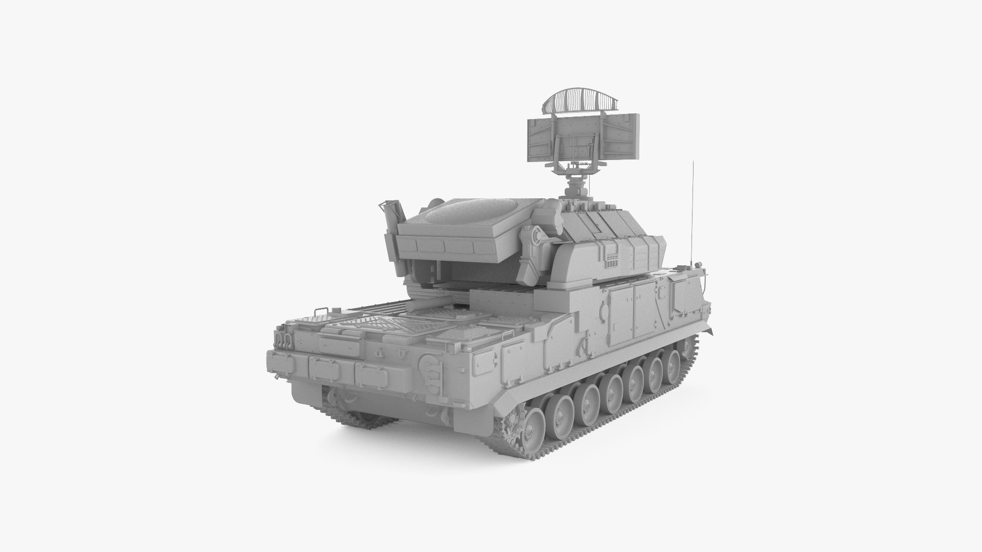 Tor Missile System 3D Model TurboSquid 2081519