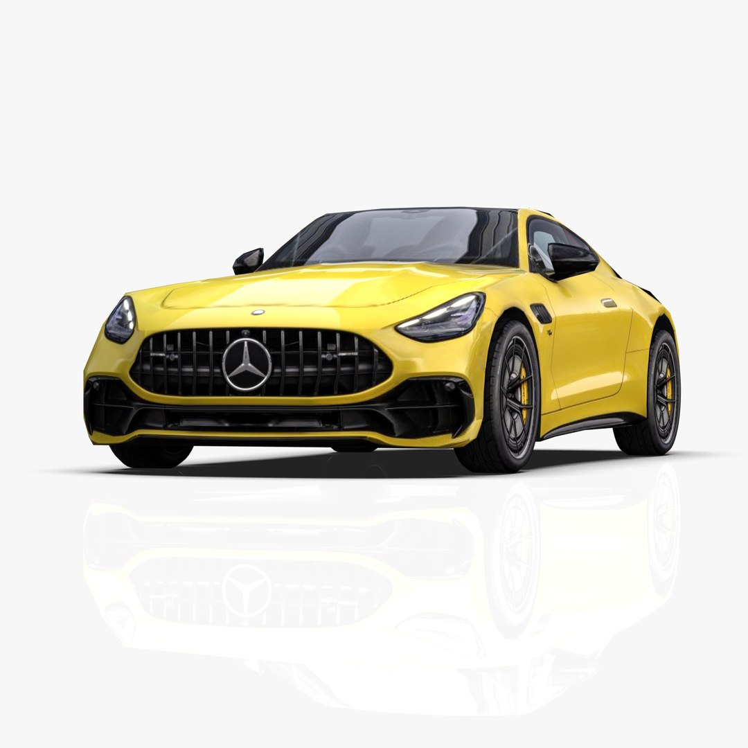 Mercedes AMG GT C192 2025 3D - TurboSquid 2277236
