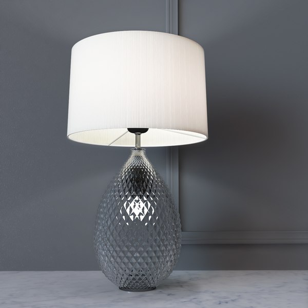 Decorative lamp glamour dual 3D model - TurboSquid 1250010