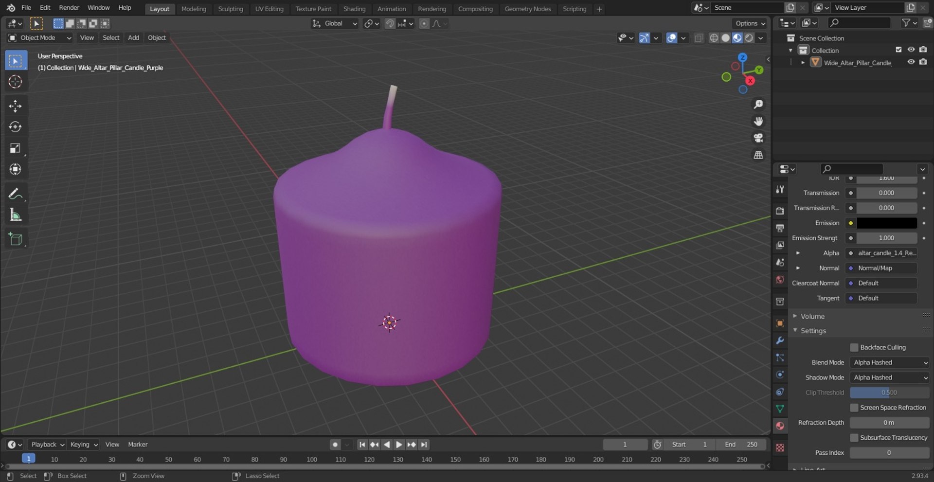 3D Wide Altar Pillar Candle Purple https://p.turbosquid.com/ts-thumb/A6/Xi5rnw/3v/widealtarpillarcandlepurplevray3dmodel017/jpg/1633463111/1920x1080/fit_q87/dbefb1433971be7512da63ee97db2317b660ba9f/widealtarpillarcandlepurplevray3dmodel017.jpg