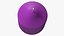 Wide Altar Pillar Candle Purple
