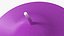 Wide Altar Pillar Candle Purple