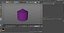 Wide Altar Pillar Candle Purple