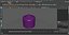 Wide Altar Pillar Candle Purple