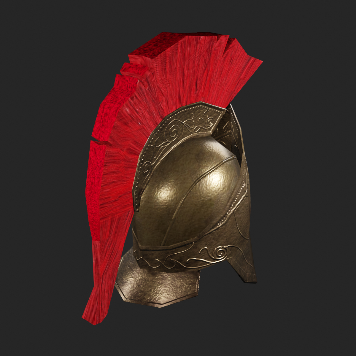 3D spartan helmet model - TurboSquid 1464233