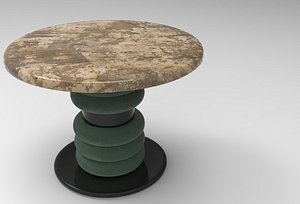 3D Cano Side Table model