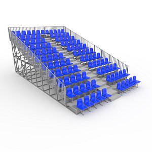 3D Bleachers 10