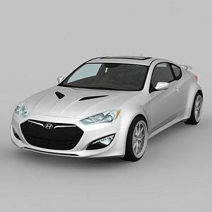 3d max hyundai genesis coupe 2015
